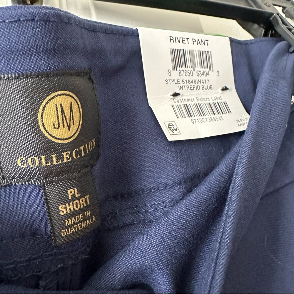 JM COLLECTION | Studded Pull-On Tummy Control, Petite - Picture 5 of 6